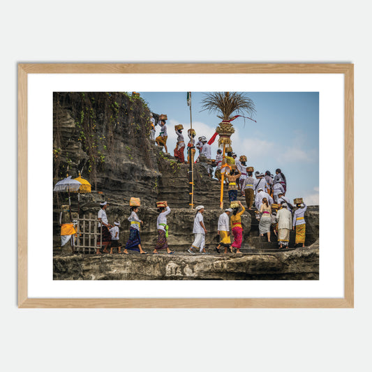Tanah Lot Temple by Hugh Benson, High Quality Framed Photographic Print