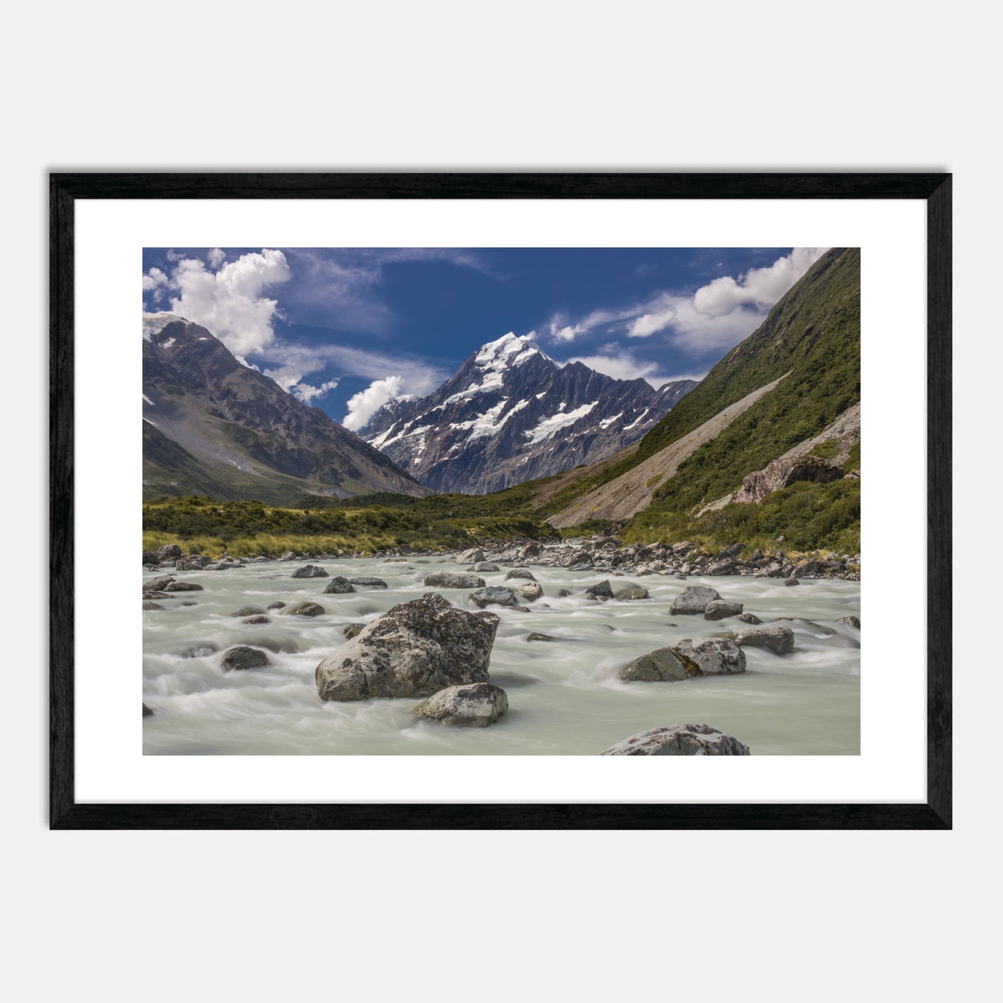 Aoraki / Mt Cook by Hugh Benson, High Quality Framed Photographic Print