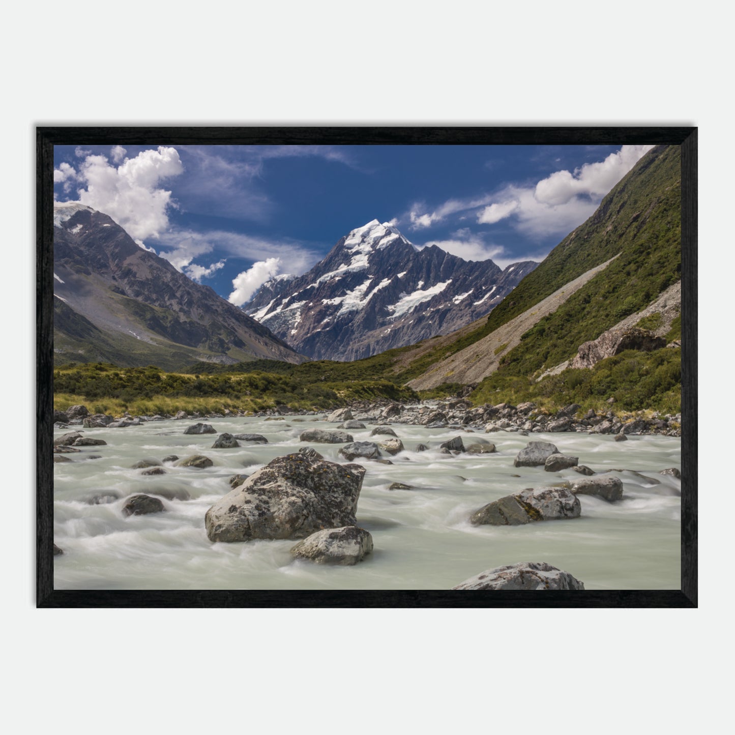 Aoraki / Mt Cook by Hugh Benson, High Quality Framed Photographic Print