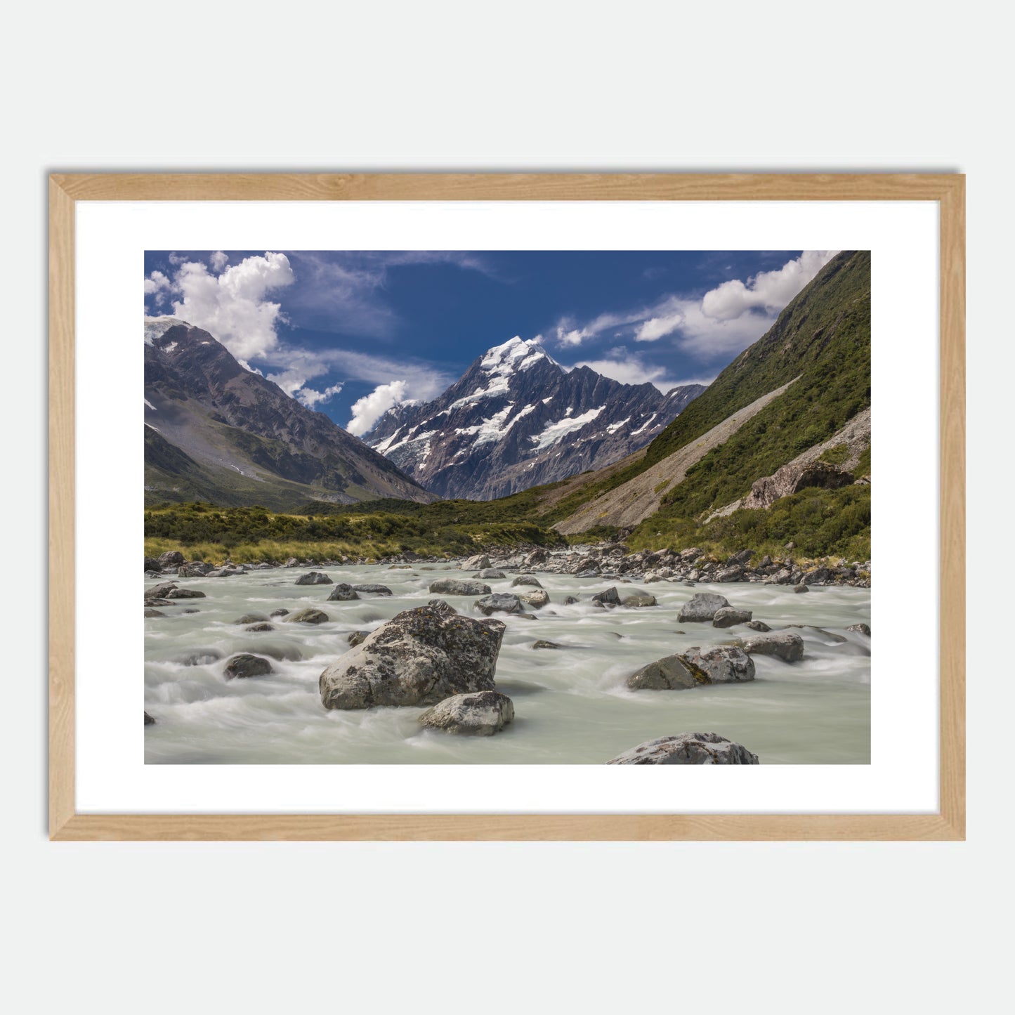 Aoraki / Mt Cook by Hugh Benson, High Quality Framed Photographic Print