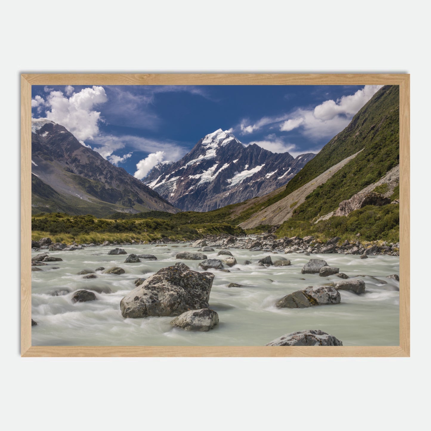 Aoraki / Mt Cook by Hugh Benson, High Quality Framed Photographic Print