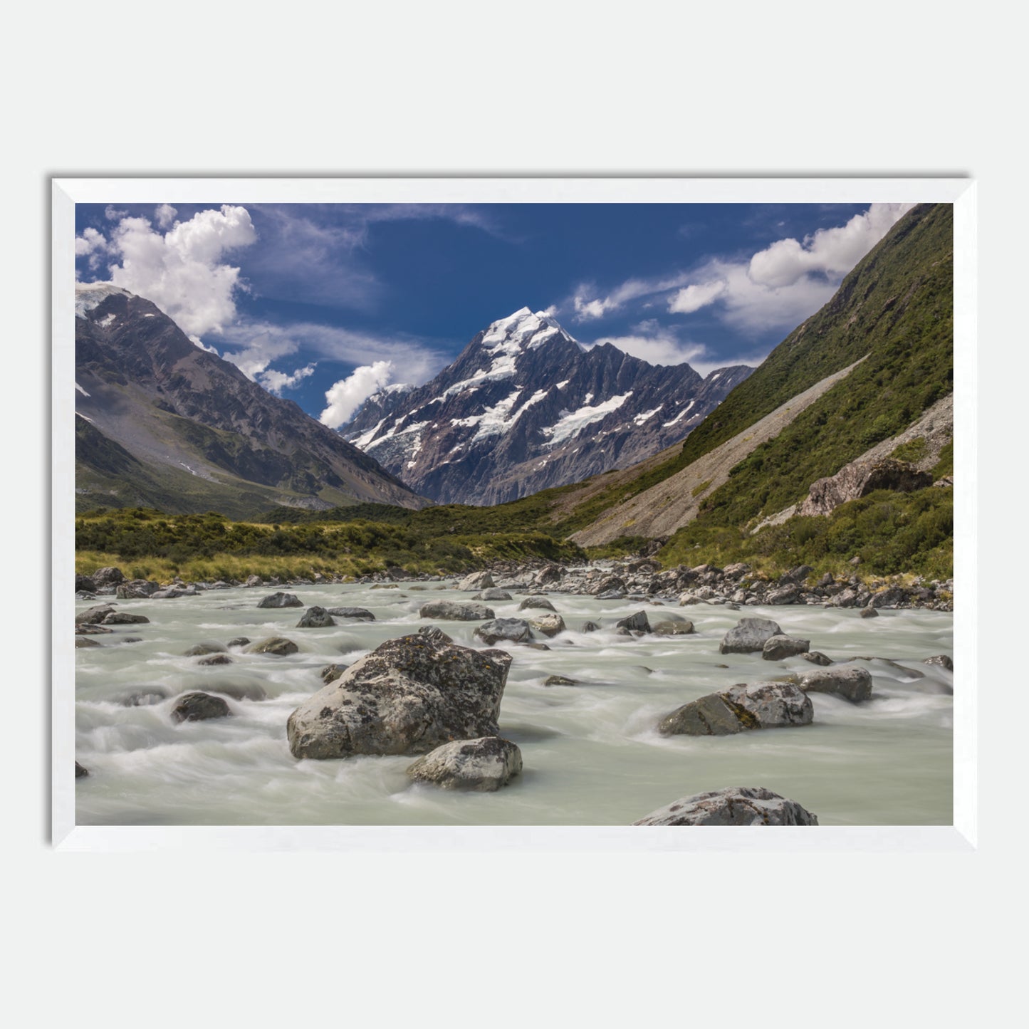 Aoraki / Mt Cook by Hugh Benson, High Quality Framed Photographic Print