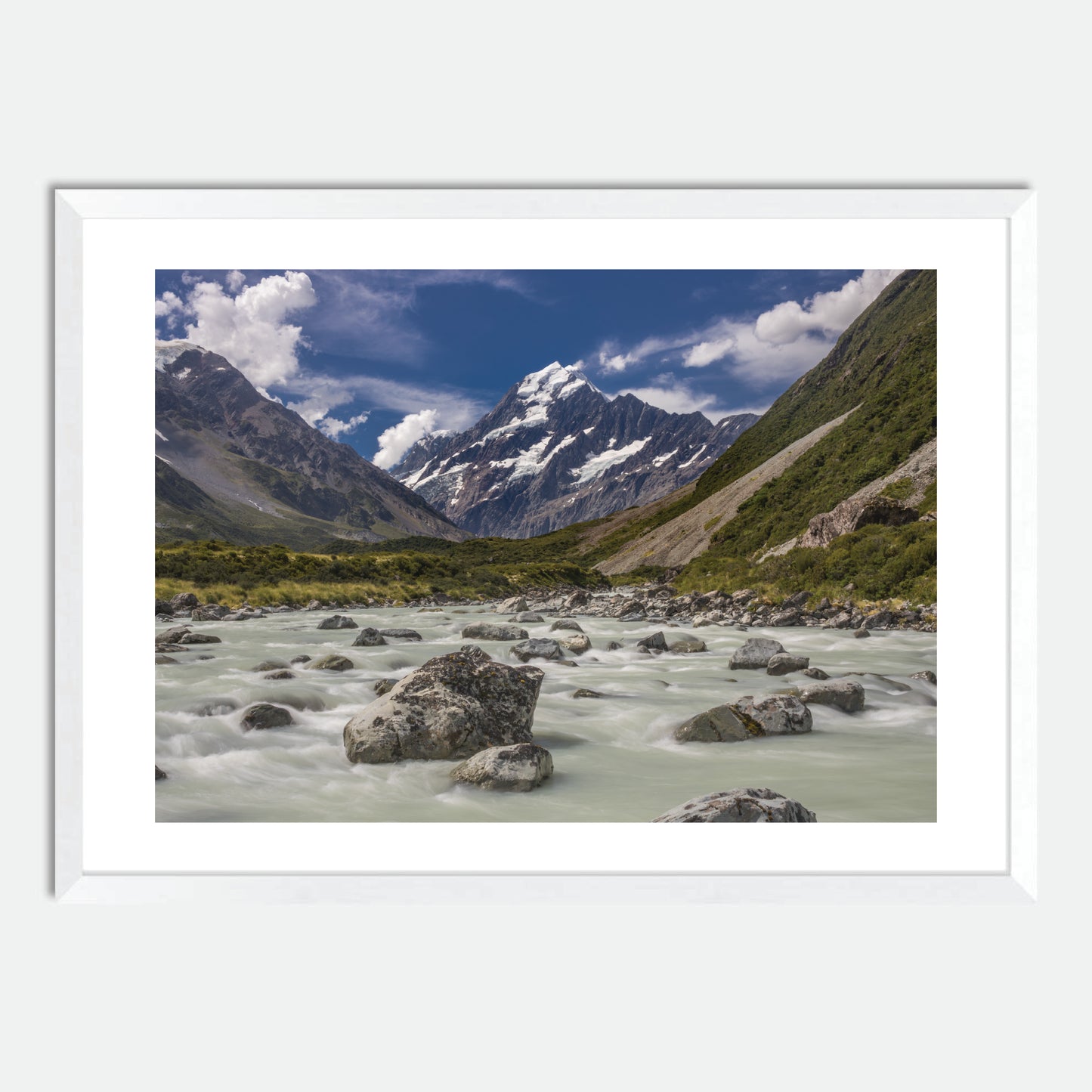 Aoraki / Mt Cook by Hugh Benson, High Quality Framed Photographic Print